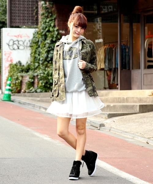 WEGO（ウィゴー）の「F2ミリタリージャケット（ミリタリージャケット・レディース・カーキ/その他1・FREE）」の18枚目の写真