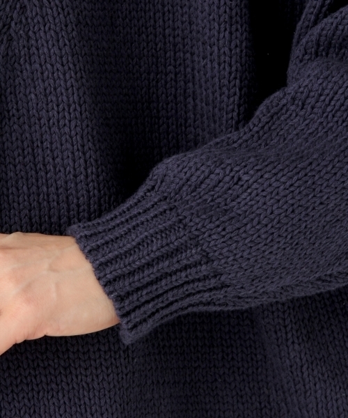 A part by（アパートバイ）の「1.5GClリリーヤーンカーディガン8S 　786959（カーディガン/ボレロ・レディース・ホワイト/ネイビー/グリーン/ピンク・FREE）」の8枚目の写真