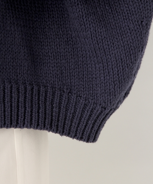 A part by（アパートバイ）の「1.5GClリリーヤーンカーディガン8S 　786959（カーディガン/ボレロ・レディース・ホワイト/ネイビー/グリーン/ピンク・FREE）」の15枚目の写真