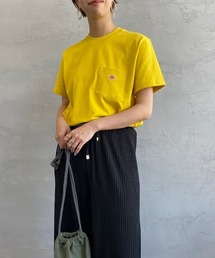 [DANTON/ダントン] クルーネックポケットTシャツ