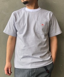 [DANTON/ダントン] クルーネックポケットTシャツ