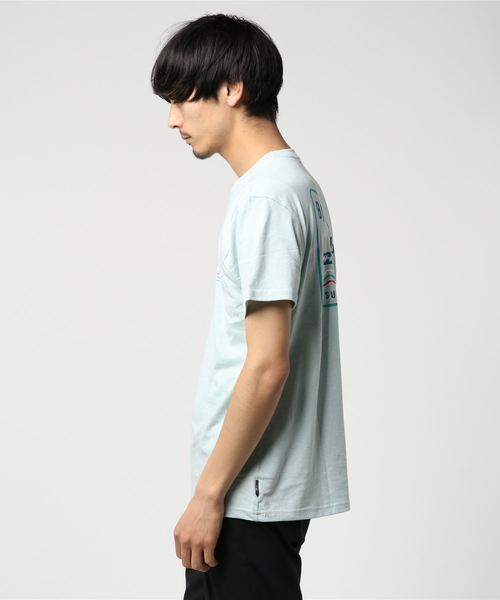BILLABONG(ビラボン)の「BILLABONG メンズ 【SURFPLUS】 CORNICE Tシャツ(Tシャツ/カットソー・メンズ・ライトブルー・SMALL/MEDIUM)」の2枚目の写真
