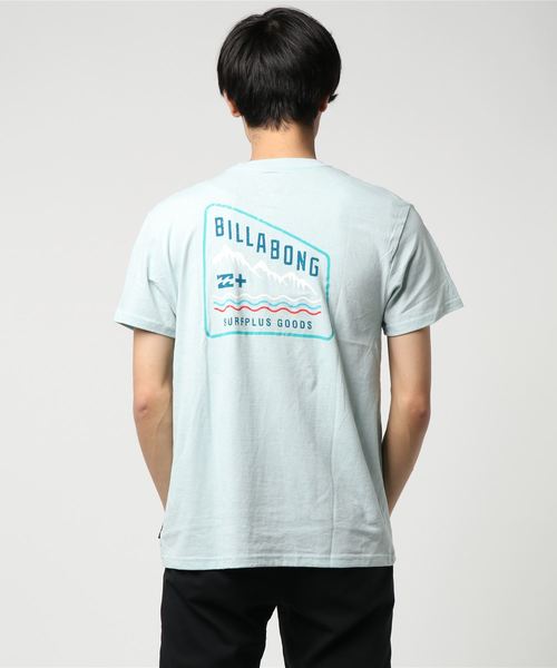 BILLABONG(ビラボン)の「BILLABONG メンズ 【SURFPLUS】 CORNICE Tシャツ(Tシャツ/カットソー・メンズ・ライトブルー・SMALL/MEDIUM)」の3枚目の写真
