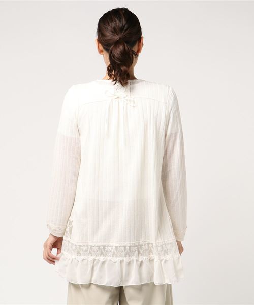 希少axes femme レース　フリルカーディガン　ピンク　リズリサ風ボレロ 希少axes femme レース フリルカーディガン ピンク リズリサ風ボレロ