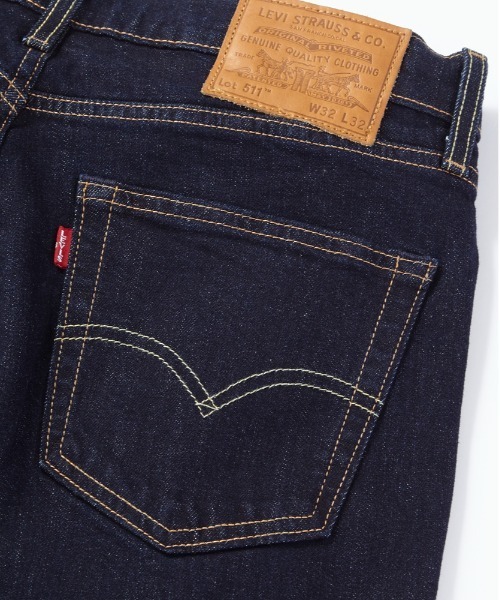 Levi's(リーバイス)の「Levi's(リーバイス)【メンズ】「511」デニムパンツ スリム(デニムパンツ・メンズ・ダークブルー・32inch/31inch/27inch/28inch/29inch/30inch/33inch/34inch)」の14枚目の写真