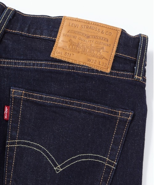 Levi's(リーバイス)の「Levi's(リーバイス)【メンズ】「511」デニムパンツ スリム(デニムパンツ・メンズ・ダークブルー・32inch/31inch/27inch/28inch/29inch/30inch/33inch/34inch)」の12枚目の写真
