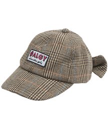algy | チェック柄後ろりぼんキャップ(キャップ)