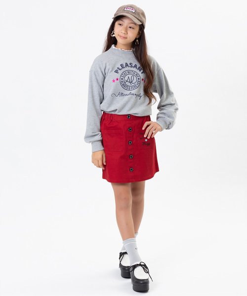 algy(アルジー)の「チェック柄後ろりぼんキャップ(キャップ・キッズ・ブラウン/グレー・SMALL/MEDIUM)」の3枚目の写真