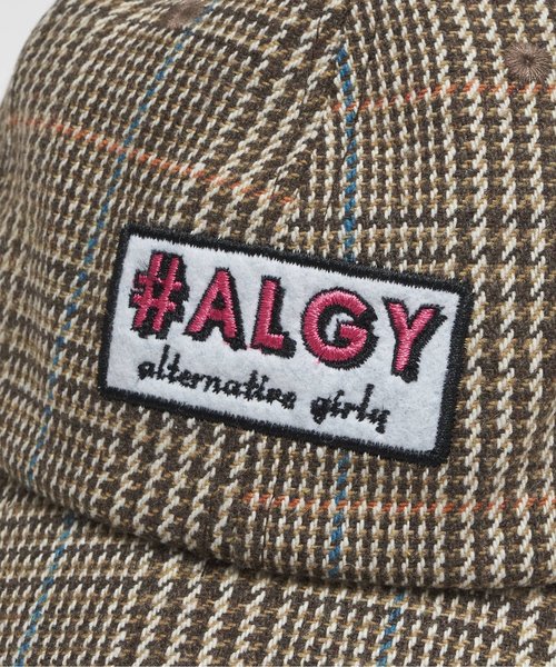 algy(アルジー)の「チェック柄後ろりぼんキャップ(キャップ・キッズ・ブラウン/グレー・SMALL/MEDIUM)」の9枚目の写真