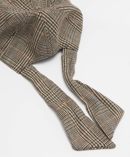 algy(アルジー)の「チェック柄後ろりぼんキャップ(キャップ・キッズ・ブラウン/グレー・SMALL/MEDIUM)」の11枚目の写真