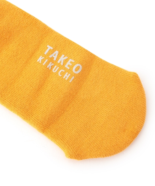 TAKEO KIKUCHI（タケオキクチ）の「ナンバリングソックス（ソックス/靴下・メンズ・ホワイト/オフホワイト/ピンクゴールド/ブロンズ/クリア・00）」の8枚目の写真