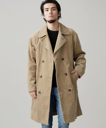 NANO universe | コーデュロイガウンコート(トレンチコート)