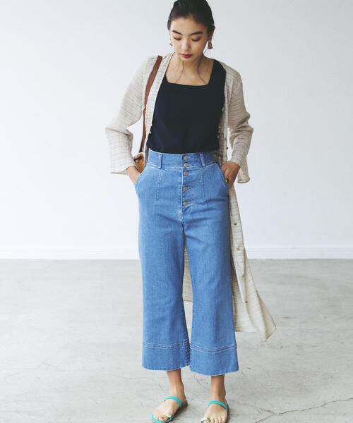 EMMEL REFINES（エメルリファインズ）の「【EMMEL REFINES〔ハンドウォッシャブル〕】SMF HWヨウリョウ ウエストリボン ワンピース（ワンピース・レディース・ベージュ/ネイビー/ピンク・S/M）」の11枚目の写真