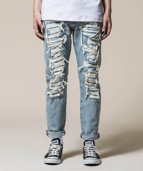 Levi's（リーバイス）の「HIBALL ROLL SCRATCH POST（デニムパンツ）」 WEAR