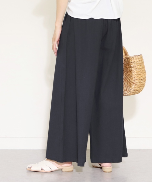reca(レカ)の「タック入りビッグシルエットワイドパンツ(その他パンツ・レディース・ベージュ/ネイビー/モカ・M)」の13枚目の写真
