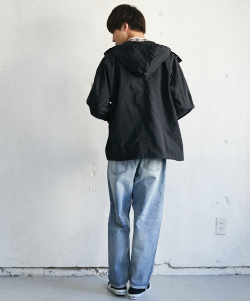 PairPair(ペアペア)の「ナイロンマウンテンパーカー(マウンテンパーカー・メンズ・ブラック/カーキ・FREE)」の16枚目の写真