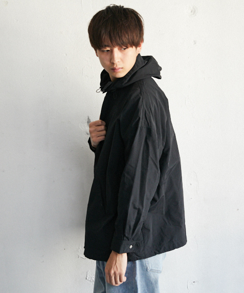 PairPair(ペアペア)の「ナイロンマウンテンパーカー(マウンテンパーカー・メンズ・ブラック/カーキ・FREE)」の9枚目の写真