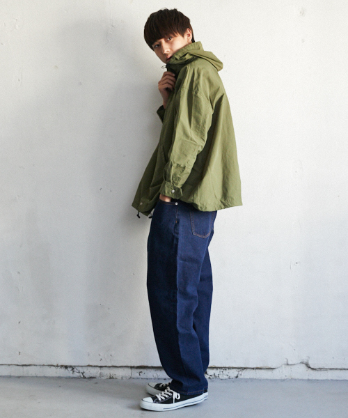 PairPair(ペアペア)の「ナイロンマウンテンパーカー(マウンテンパーカー・メンズ・ブラック/カーキ・FREE)」の11枚目の写真