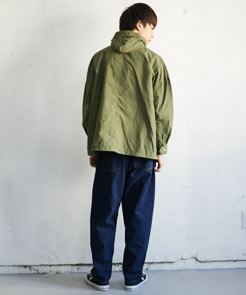 PairPair(ペアペア)の「ナイロンマウンテンパーカー(マウンテンパーカー・メンズ・ブラック/カーキ・FREE)」の12枚目の写真
