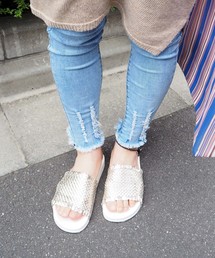 cava cava | <cava cava（サヴァサヴァ）>メッシュフラットサンダル(サンダル)