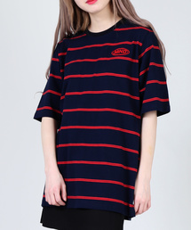 DING | DING/MINDボーダーTシャツ(Tシャツ/カットソー)