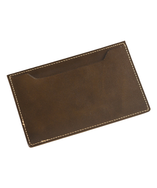 モンゴル製 牛革製パスポートケース 赤 モンゴル製 牛革製パスポートケース 赤