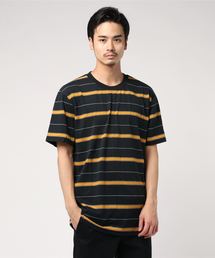 DF HARVEY STRIPE SS / ハーレー  ボーダープリントTシャツ  ユニセックス