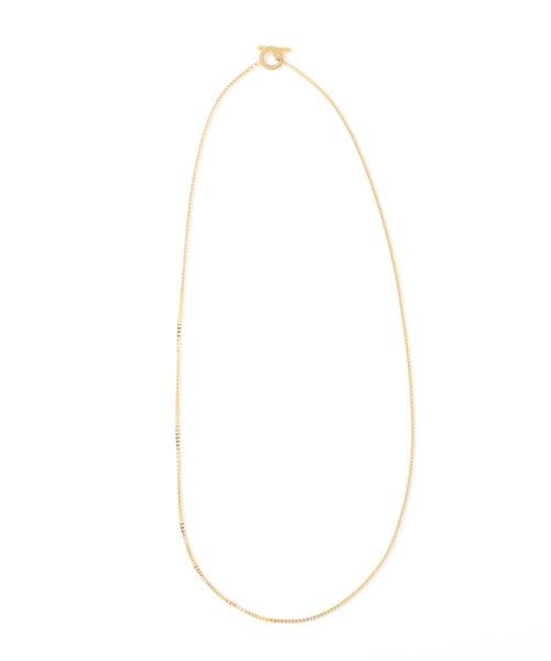 Pledge（プレッジ）の「/Pledge(プレッジ)/ロングチェーンネックレス（ネックレス・メンズ・ブラック/シルバー/ゴールド・FREE）」の7枚目の写真