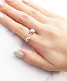 florist | 【6種展開】つや消し歪みオープンリング(リング)