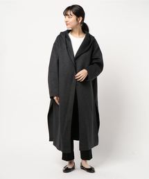 フーデットロングコート
