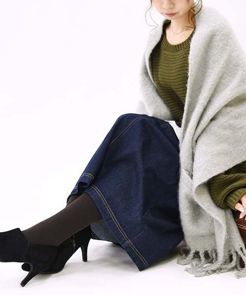 and it_(アンドイット)の「あったか裏起毛タイツ(タイツ/ストッキング・レディース・カーキ系/ブラック/チャコールグレー/カーキ/ボルドー/ダークブラウン・M~L/LL~3L/M/LL)」の11枚目の写真