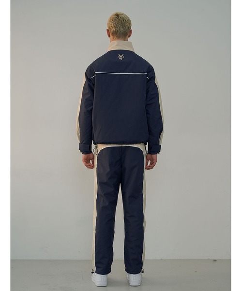 OY(オーワイ)の「パイピングブロックトラックパイピングジャケット(ブルゾン・メンズ・ブラック/ネイビー・FREE)」の20枚目の写真