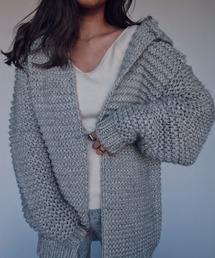 TRUNC 88�i�g�����N�G�C�e�B�[�G�C�g�j�́uBulky Knit Hooded Cardigan�i�J�[�f�B�K���j�v