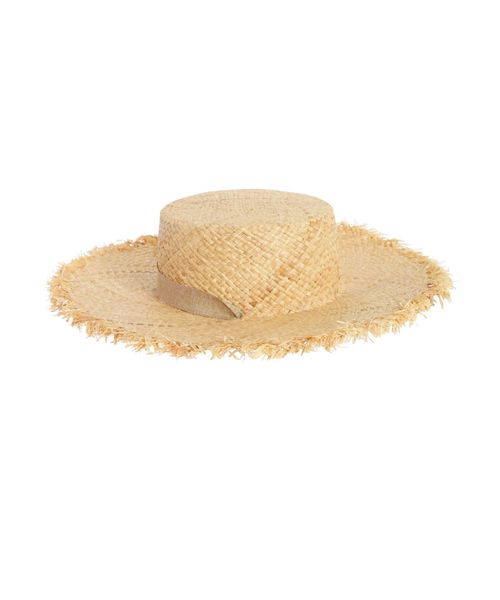 Ungrid(アングリッド)の「ラフィアカンカンHAT(ハット・レディース・ベージュ・FREE)」の3枚目の写真