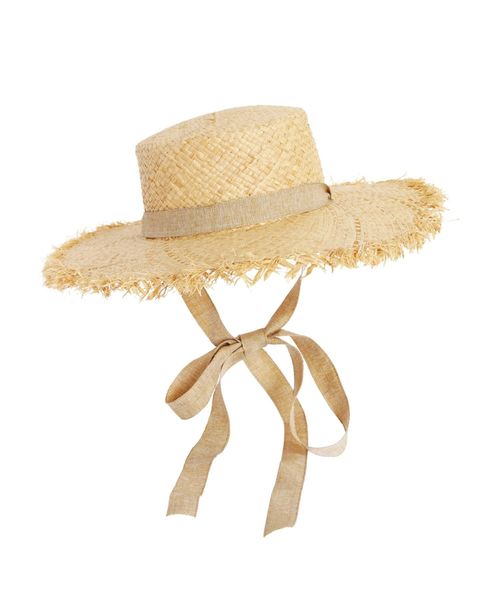 Ungrid(アングリッド)の「ラフィアカンカンHAT(ハット・レディース・ベージュ・FREE)」の4枚目の写真