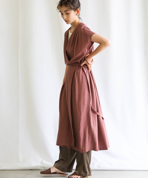 リネンジレワンピース ワンピース Select Moca セレクトモカ のファッション通販 Zozotown