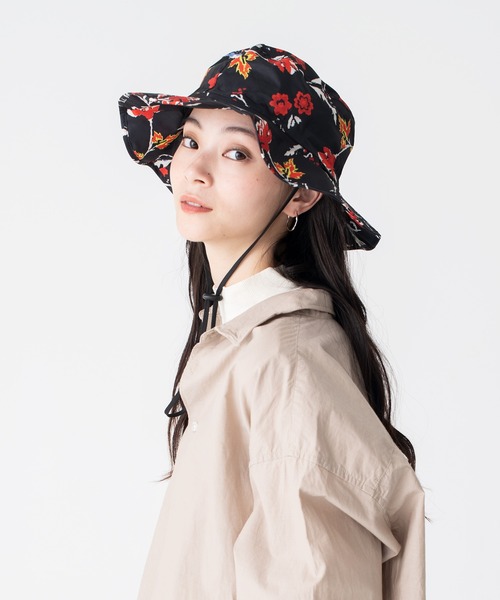 KiU(キウ)の「UV&RAINパッカブルサファリハット【3】(ハット・メンズ・ホワイト系その他/カラフル/イエロー系その他/ブラック系その他2/チェック/ブラック系その他・FREE)」の4枚目の写真