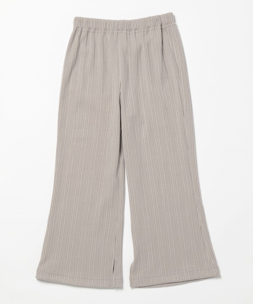 BAYFLOW（ベイフロー）の「[KIDS]リブワイドパンツ（その他パンツ・キッズ・ブラック/グレー/サックスブルー・SMALL/MEDIUM/LARGE/X-LARGE/XX-LARGE）」の6枚目の写真