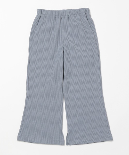 BAYFLOW（ベイフロー）の「[KIDS]リブワイドパンツ（その他パンツ・キッズ・ブラック/グレー/サックスブルー・SMALL/MEDIUM/LARGE/X-LARGE/XX-LARGE）」の10枚目の写真