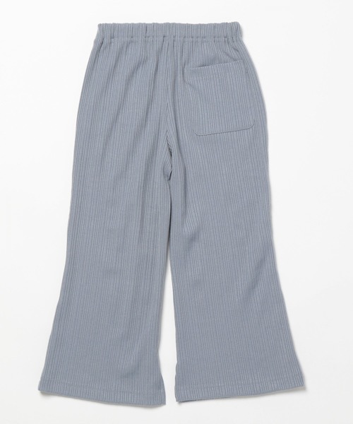 BAYFLOW（ベイフロー）の「[KIDS]リブワイドパンツ（その他パンツ・キッズ・ブラック/グレー/サックスブルー・SMALL/MEDIUM/LARGE/X-LARGE/XX-LARGE）」の5枚目の写真
