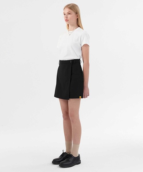 KIRSH（キルシー）の「『ROMANTIC CROWN』WRAP SKIRT PANTS/ラップスカート（スカート・レディース・ブラック/ネイビー・S/M）」の6枚目の写真