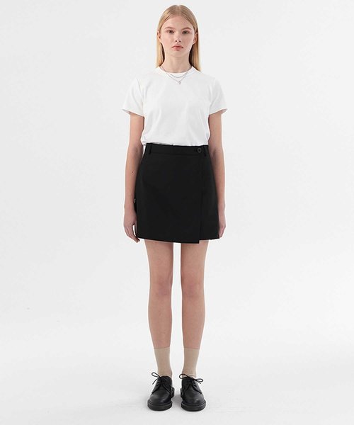 KIRSH（キルシー）の「『ROMANTIC CROWN』WRAP SKIRT PANTS/ラップスカート（スカート・レディース・ブラック/ネイビー・S/M）」の19枚目の写真