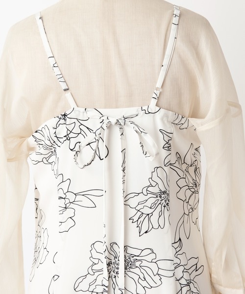 one after another NICE CLAUP（ワンアフターアナザーナイスクラップ）の「【web限定】シアーシャツセットキャミワンピース（ワンピース・レディース・アイボリー/ホワイト系その他/スモークピンク・FREE）」の22枚目の写真