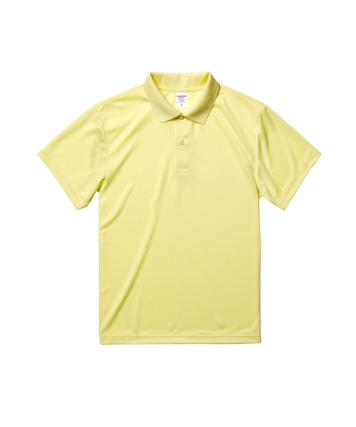 United Athle（ユナイテッドアスレ）の「United Athle/4.1オンス ドライアスレチック 無地 半袖 ポロシャツ（ポロシャツ・メンズ・ホワイト/ブラック/ネイビー/パープル/ベビーピンク/バーガンディー/ライトブルー/フレッシュイエロー/ライトグリーン/ピンク/ターコイズブルー/レッド/ライトイエロー/オレンジ/グリーン/フューシャピンク/コバルトブルー・MEDIUM/X-LARGE/LARGE/SMALL/X-SMALL）」の10枚目の写真