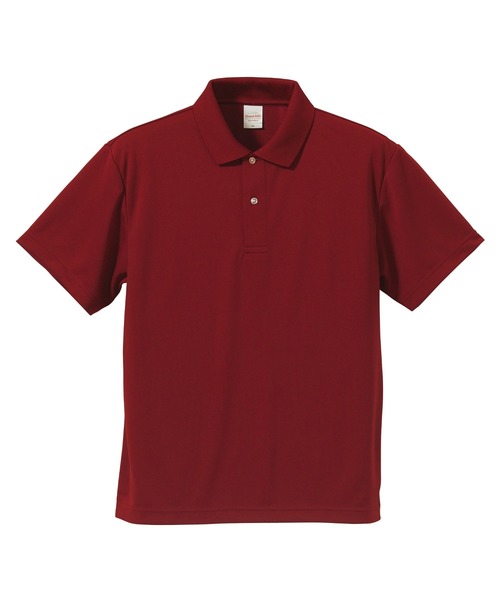 United Athle（ユナイテッドアスレ）の「United Athle/4.1オンス ドライアスレチック 無地 半袖 ポロシャツ（ポロシャツ・メンズ・ホワイト/ブラック/ネイビー/パープル/ベビーピンク/バーガンディー/ライトブルー/フレッシュイエロー/ライトグリーン/ピンク/ターコイズブルー/レッド/ライトイエロー/オレンジ/グリーン/フューシャピンク/コバルトブルー・MEDIUM/X-LARGE/LARGE/SMALL/X-SMALL）」の16枚目の写真