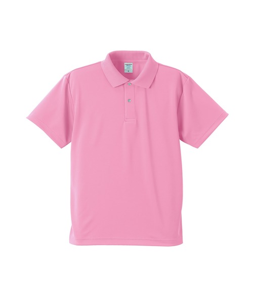 United Athle（ユナイテッドアスレ）の「United Athle/4.1オンス ドライアスレチック 無地 半袖 ポロシャツ（ポロシャツ・メンズ・ホワイト/ブラック/ネイビー/パープル/ベビーピンク/バーガンディー/ライトブルー/フレッシュイエロー/ライトグリーン/ピンク/ターコイズブルー/レッド/ライトイエロー/オレンジ/グリーン/フューシャピンク/コバルトブルー・MEDIUM/X-LARGE/LARGE/SMALL/X-SMALL）」の12枚目の写真