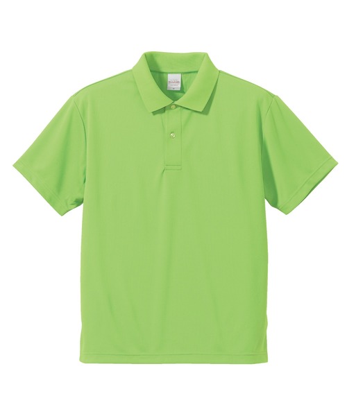 United Athle（ユナイテッドアスレ）の「United Athle/4.1オンス ドライアスレチック 無地 半袖 ポロシャツ（ポロシャツ・メンズ・ホワイト/ブラック/ネイビー/パープル/ベビーピンク/バーガンディー/ライトブルー/フレッシュイエロー/ライトグリーン/ピンク/ターコイズブルー/レッド/ライトイエロー/オレンジ/グリーン/フューシャピンク/コバルトブルー・MEDIUM/X-LARGE/LARGE/SMALL/X-SMALL）」の5枚目の写真