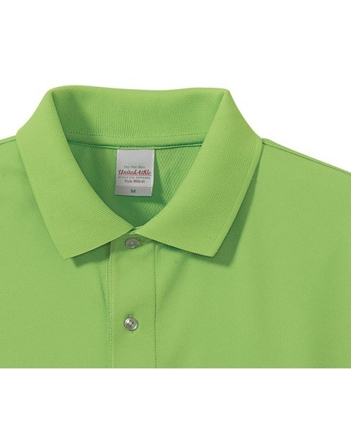 United Athle（ユナイテッドアスレ）の「United Athle/4.1オンス ドライアスレチック 無地 半袖 ポロシャツ（ポロシャツ・メンズ・ホワイト/ブラック/ネイビー/パープル/ベビーピンク/バーガンディー/ライトブルー/フレッシュイエロー/ライトグリーン/ピンク/ターコイズブルー/レッド/ライトイエロー/オレンジ/グリーン/フューシャピンク/コバルトブルー・MEDIUM/X-LARGE/LARGE/SMALL/X-SMALL）」の19枚目の写真