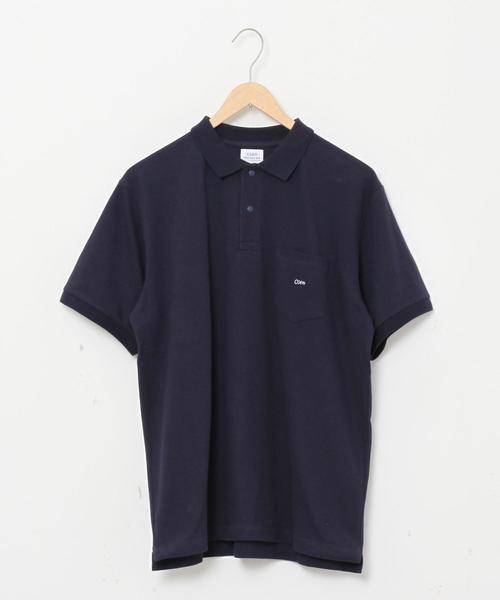 coen（コーエン）の「【吸水速乾】CVCスナップボタンベーシックポロシャツ（ポロシャツ・メンズ・ネイビー/グレー・X-LARGE/LARGE/MEDIUM/SMALL）」の3枚目の写真