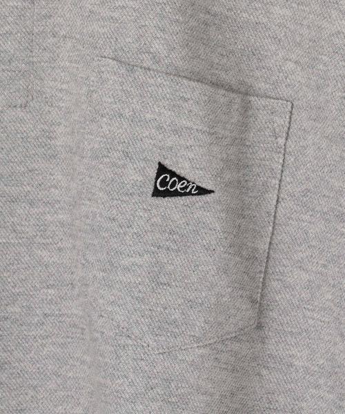 coen（コーエン）の「【吸水速乾】CVCスナップボタンベーシックポロシャツ（ポロシャツ・メンズ・ネイビー/グレー・X-LARGE/LARGE/MEDIUM/SMALL）」の19枚目の写真